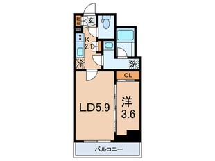 プラート宮坂の物件間取画像